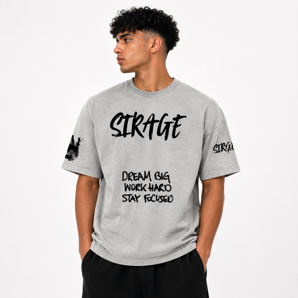 Sirage Snow Washed T-Shirt ODMPOD