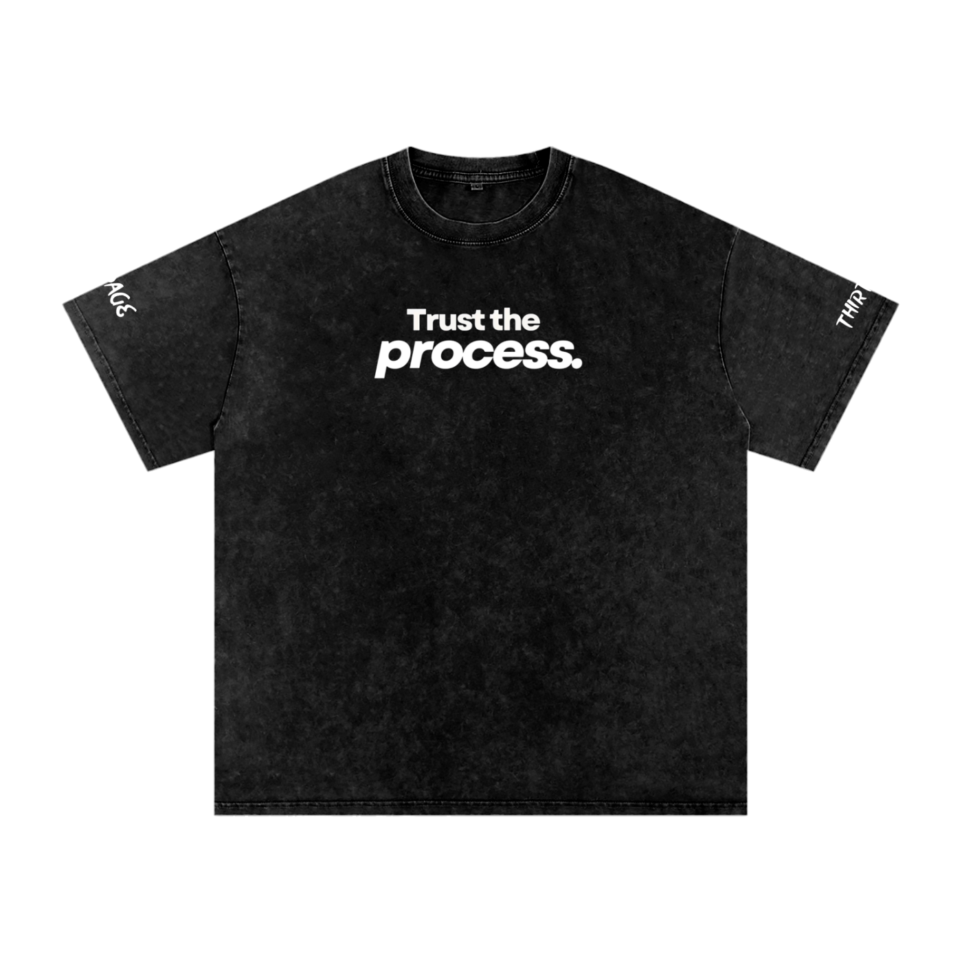 Snow Washed Oversized Cotton T-Shirt ODMPOD