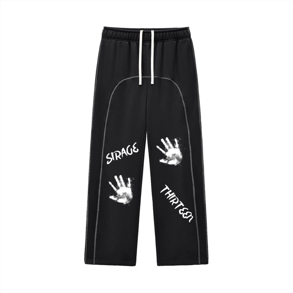 Contrast-Stitched Fleece Sweatpants ODMPOD