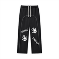 Contrast-Stitched Fleece Sweatpants ODMPOD